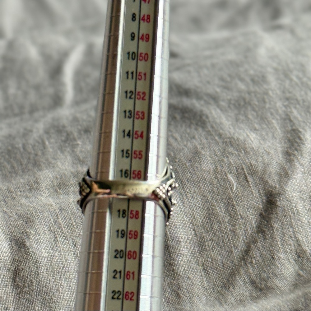 Designer Abalone Shell Ring, 925 Solid Sterling S… - image 6